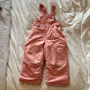 Pink Toddler Snow Pants